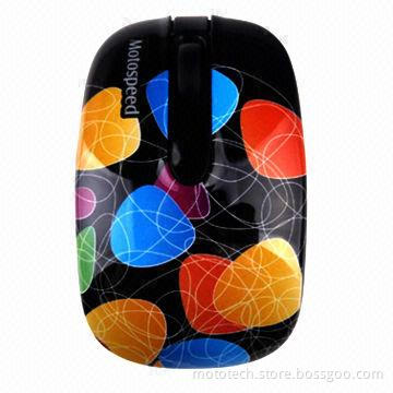 2.4G Wireless Computer PC Mouse with 1,000 DPI Resolution